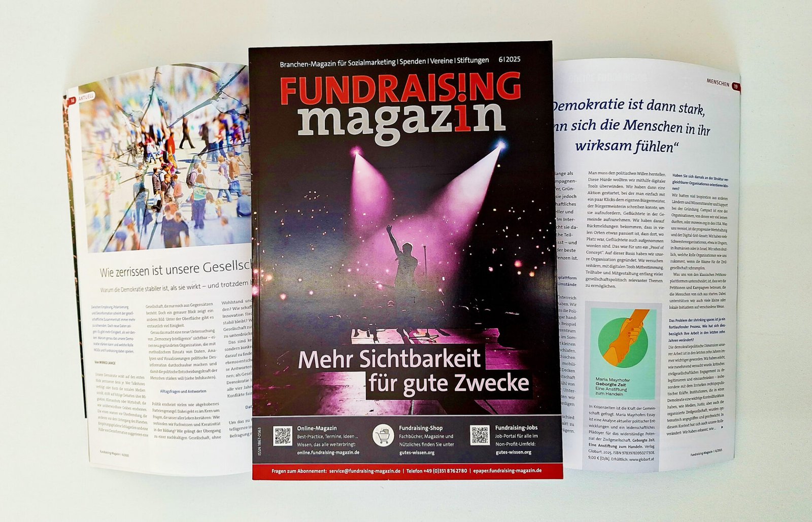 Fundraising-Magazin 6/2025 - Sichtbarkeit für gute Zwecke
