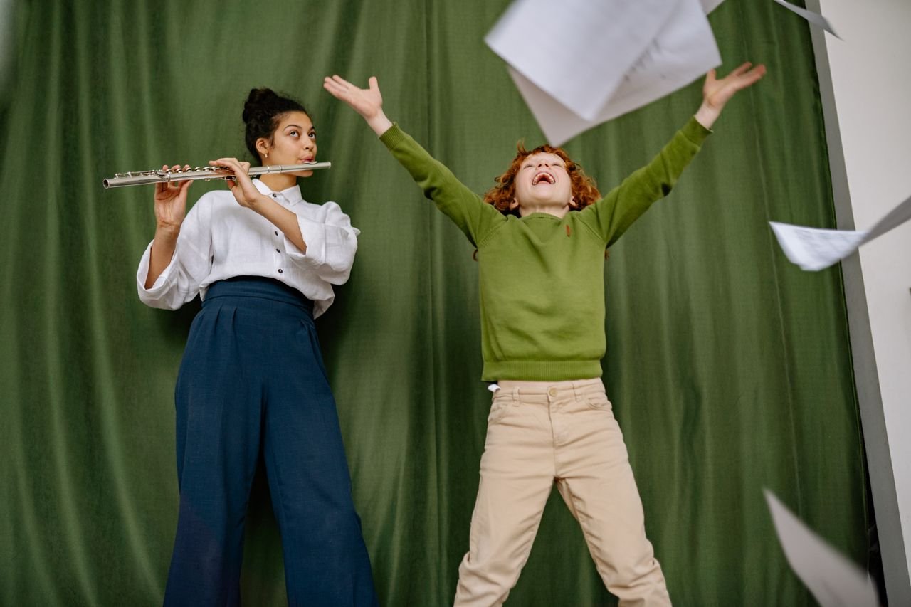 Kinder machen Musik