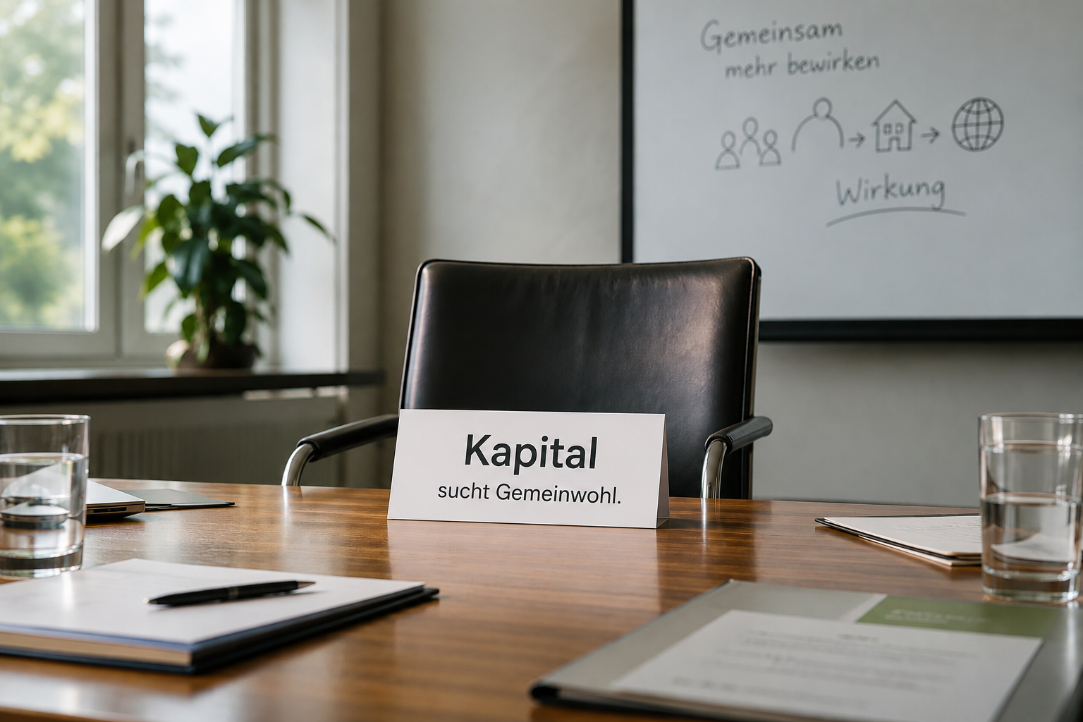 Stifterdarlehen Kapital sucht Gemeinwohl-ChatGPT OPen AI