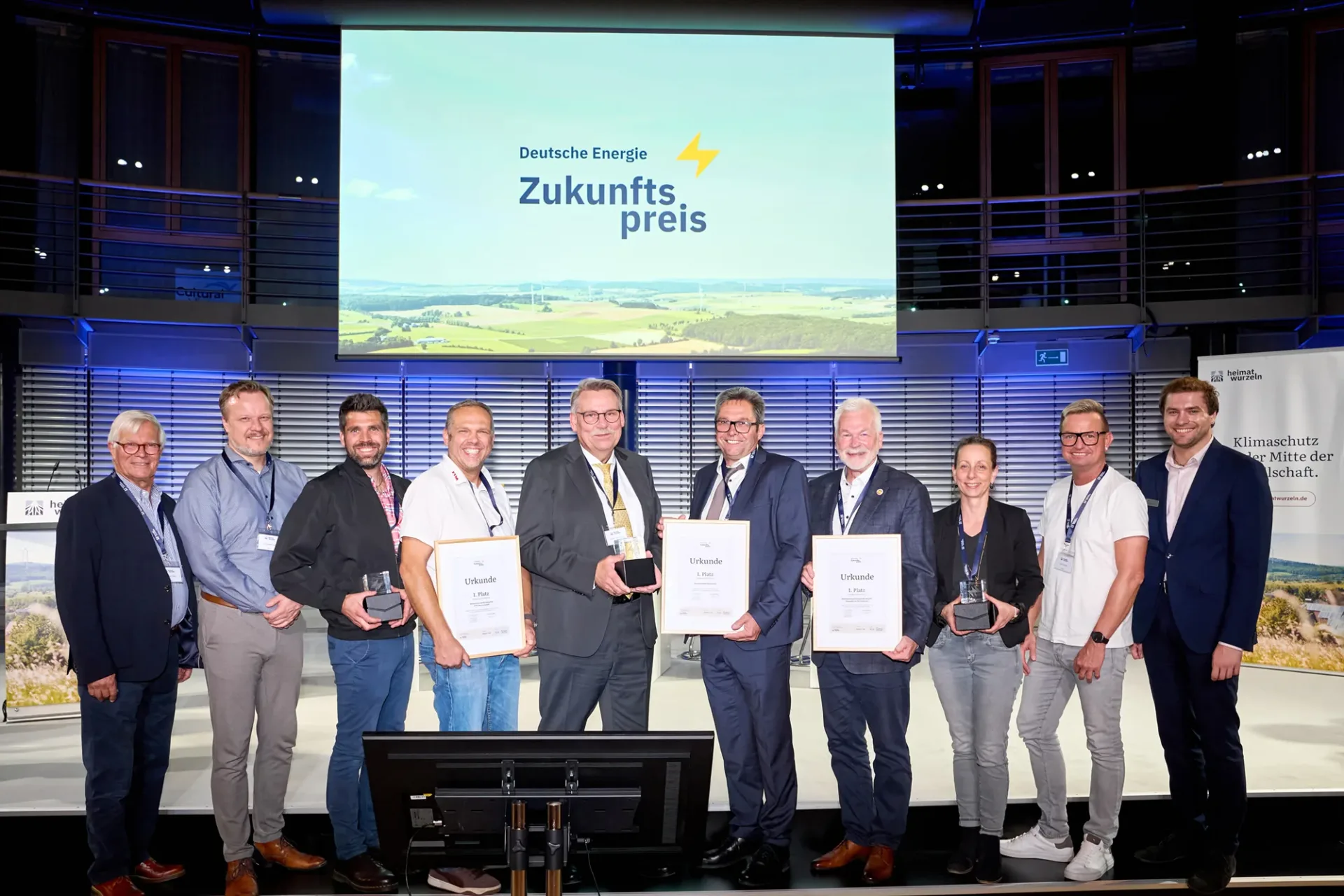 Die Gewinner des Zukunftspreises Deutsche Energie