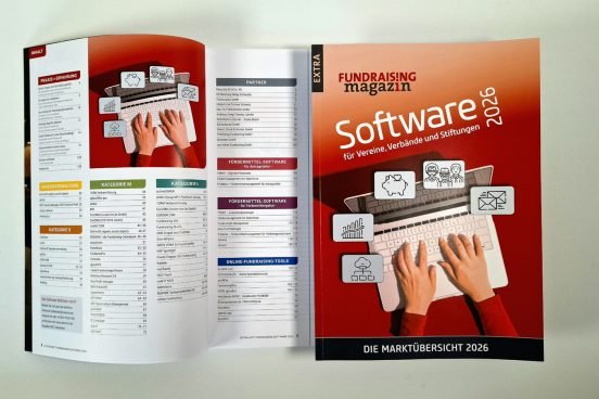 Extra-Heft des Fundraising-Magazins: Software für Vereine, Verbände und Stiftungen - die Marktübersicht 2026