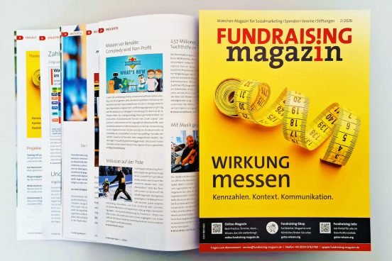 Fundraising-Magazin Ausgabe 2-2026 Wirkungsmessung